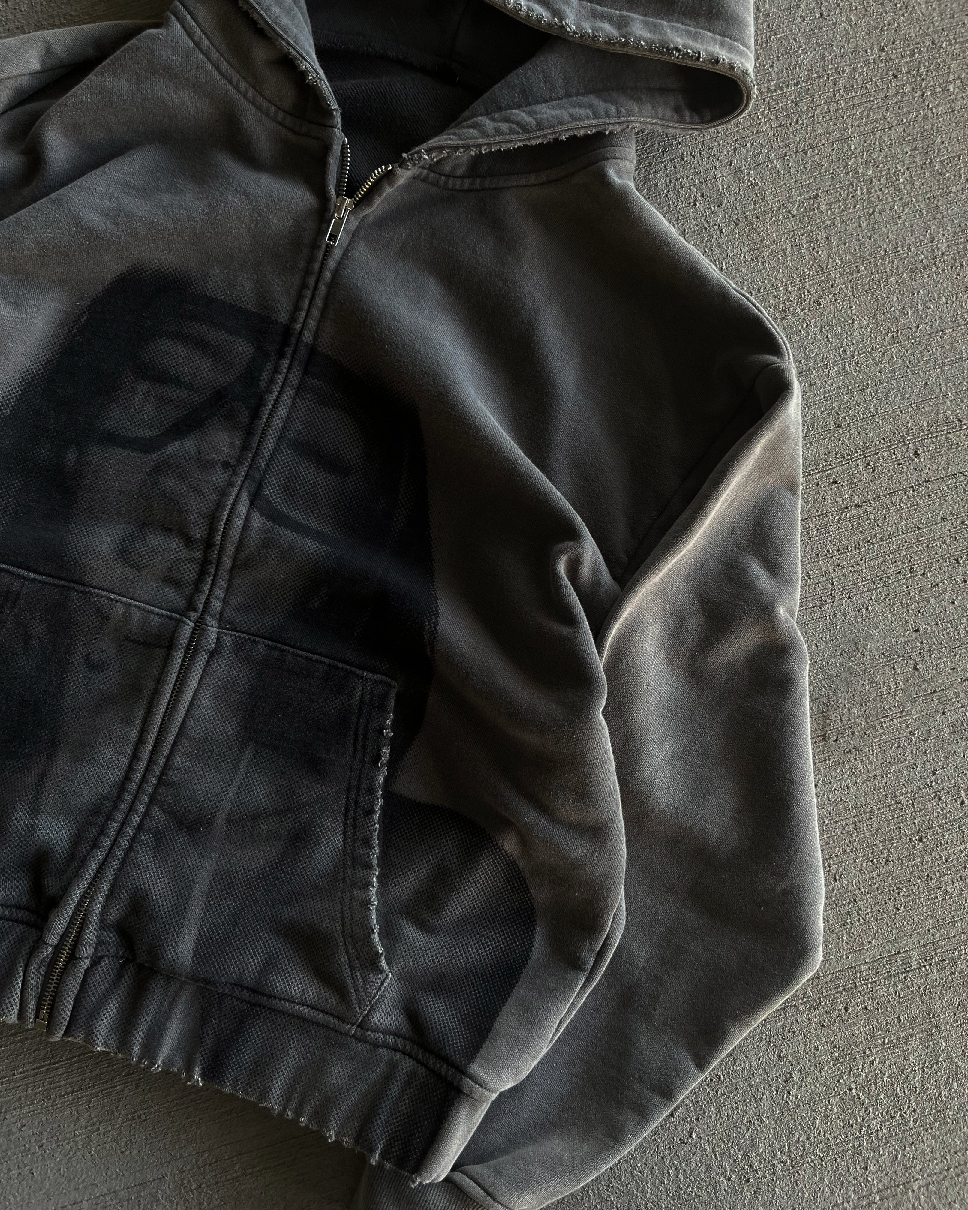 "KARMA" ZIPUP HOODIE