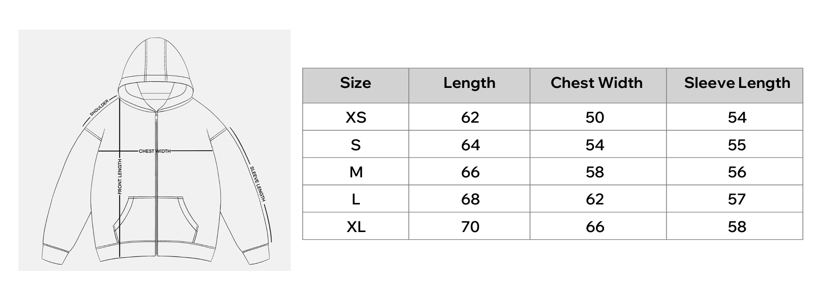 "KARMA" ZIPUP HOODIE