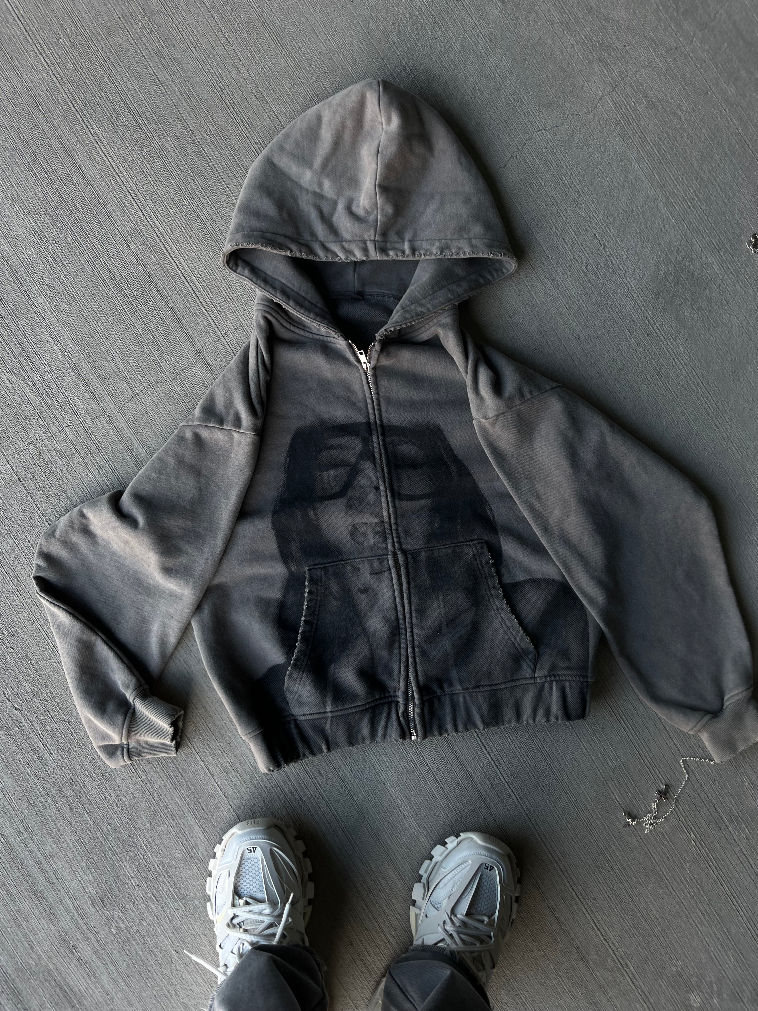 "KARMA" ZIPUP HOODIE